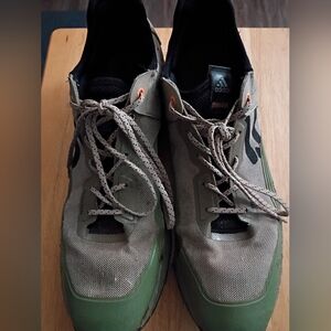 Adidas Men's 5.10 Trailcross LT Cycle Shoes Size 13 Green/ Grey